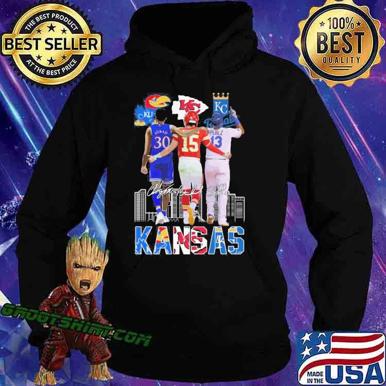 Kansas Jayhawks Chiefs Royals logo shirt, hoodie, sweater, long