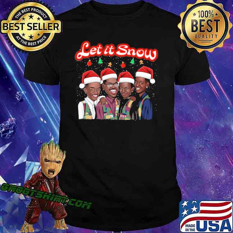 Naptural Culture - Let It Snow Christmas Art LeBron James shirt