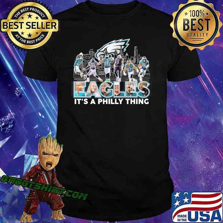 Philly Mascots Unisex Short Sleeve Tee - Sixers, Flyers, Eagles, Phillies  Active