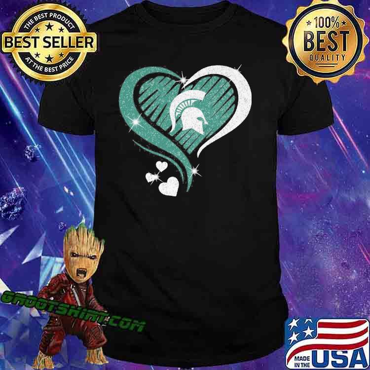 Spartan strong heart diamond shirt