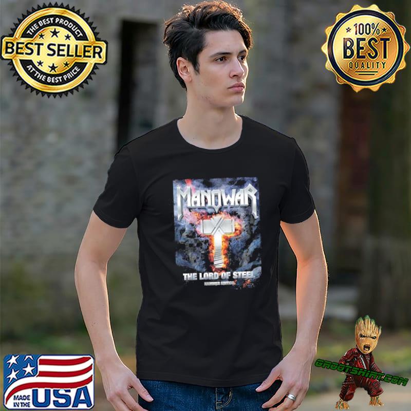 Manowar the lord of steel Hammer Edition 2023 New Tour shirt