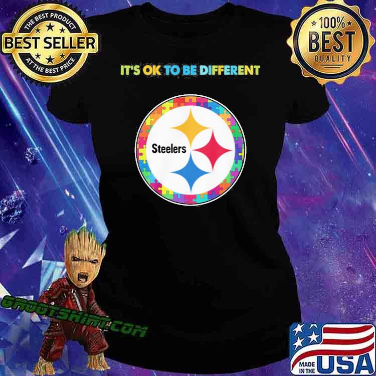 Official Pittsburgh Steelers Autism it's ok to be different shirt, hoodie,  sweater, long sleeve and tank top