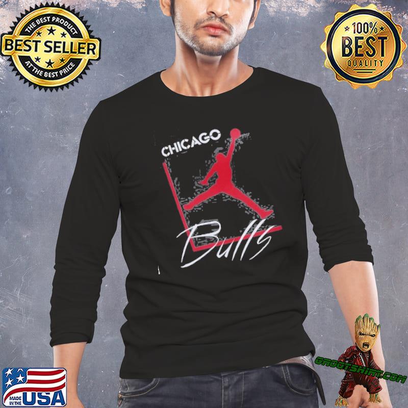 CHICAGO BULLS TEE | black wash