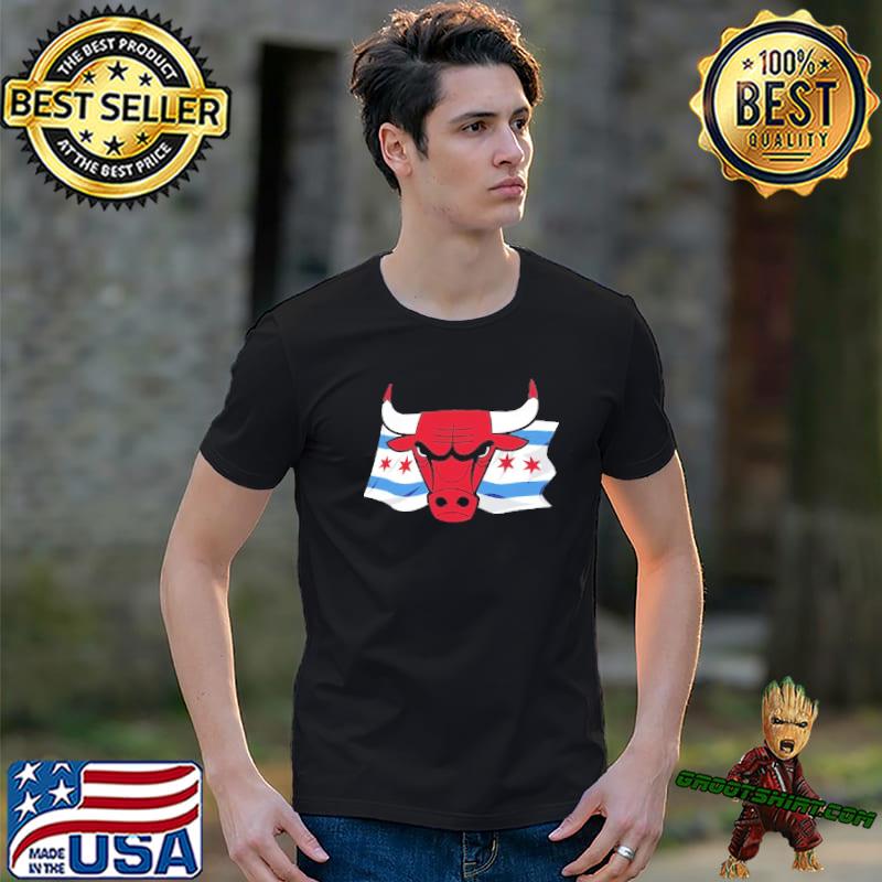 Chicago bulls best sale flag shirt