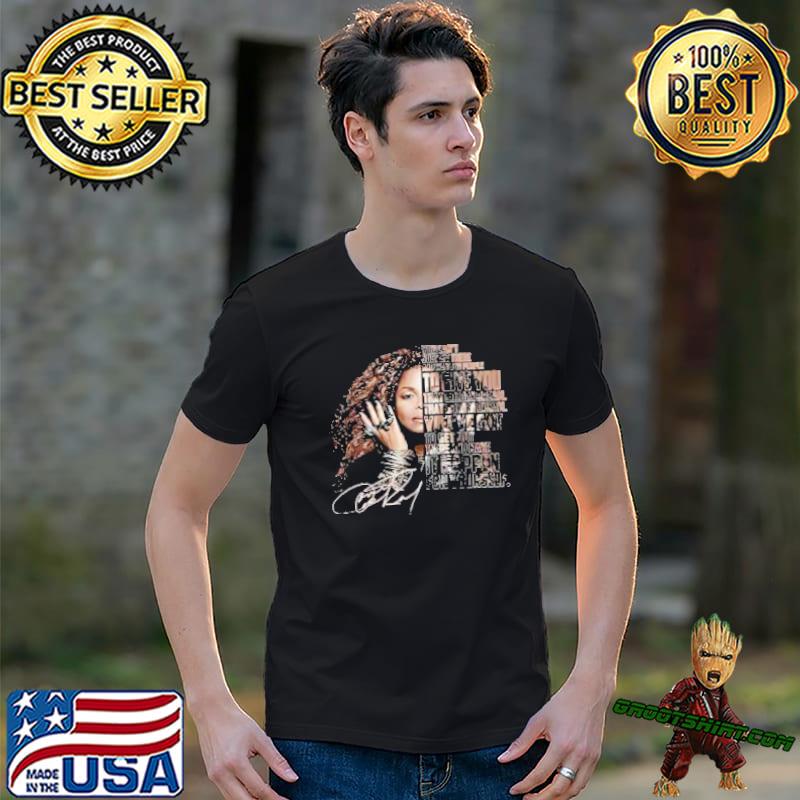 Janet Jackson Together Again Tour 2023 Ludacris signature Shirt