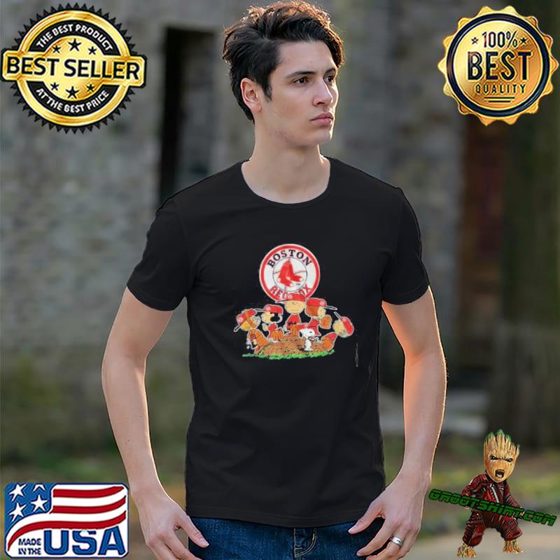 Peanuts Snoopy Boston Red Sox Charlie Brown and friends shirt
