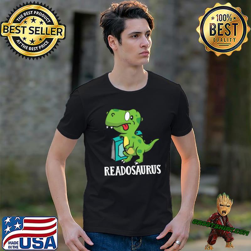 Readosaurus book and dinosaurs lovers T-Shirt