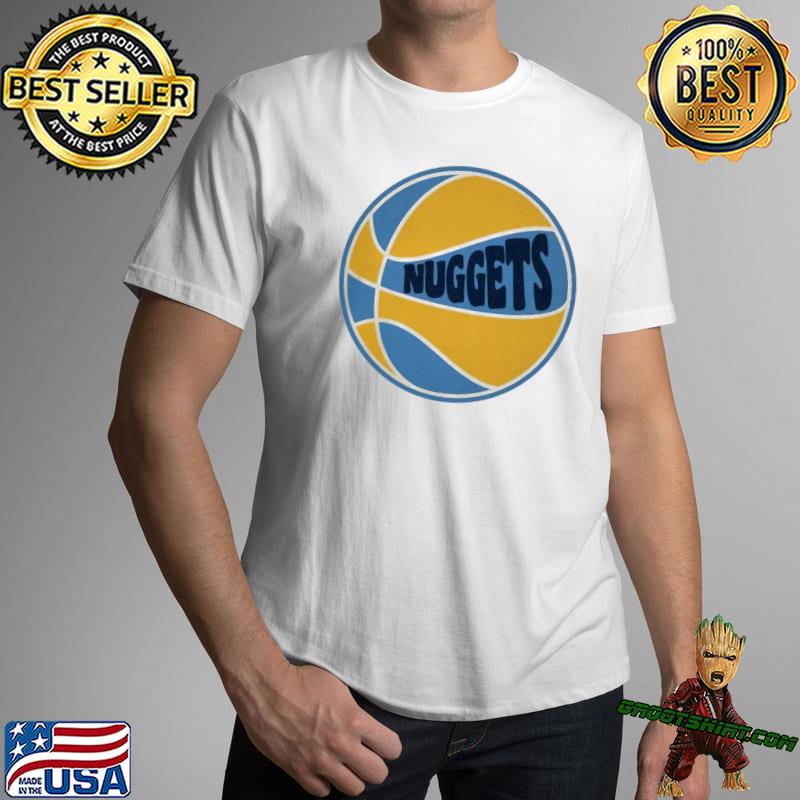 Denver Nuggets retro basketball art logo shirt, hoodie, sweater, long  sleeve and tank top