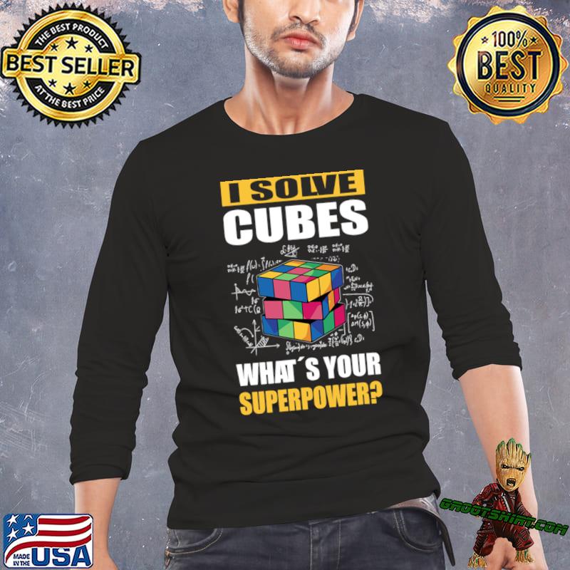 Nice i Solve Cubes Superpower Speed Cubing T-Shirt, hoodie