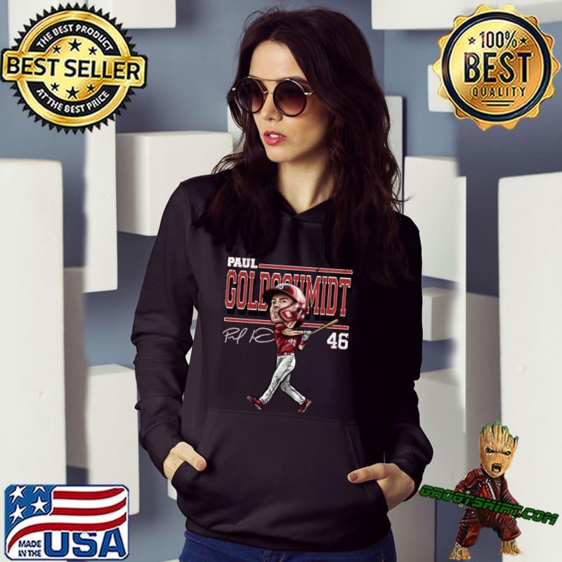 Nice paul Goldschmidt St.Louis Cartoon Signature T-Shirt, hoodie