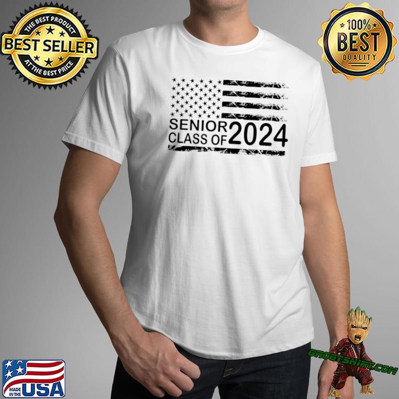 Senior 2024 Class Of 2024 Back To School 2024 Vintage Shirt for