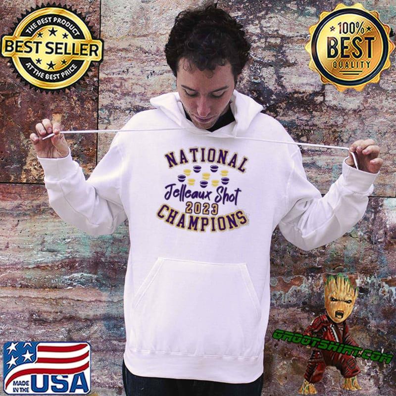 Jelleaux shot national champions shirt, hoodie, sweater, long