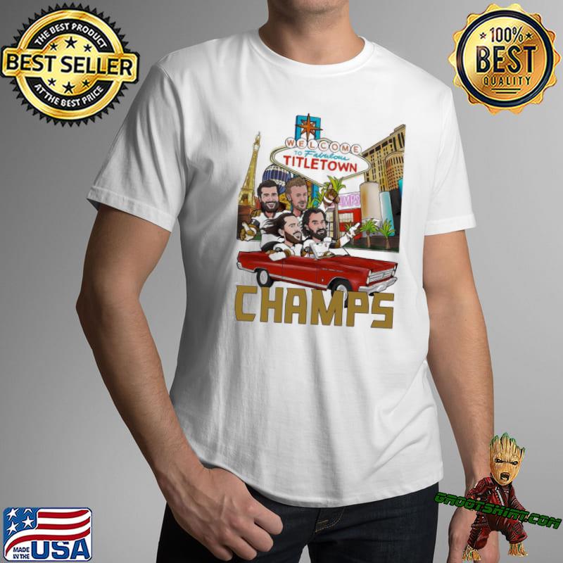Las Vegas Golden Knights 2023 Champions T-Shirt - T-shirts Low Price