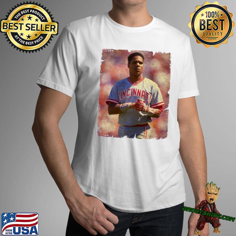 Barry Larkin Cincinnati Reds Legend Retro Shirt, hoodie, sweater, long  sleeve and tank top