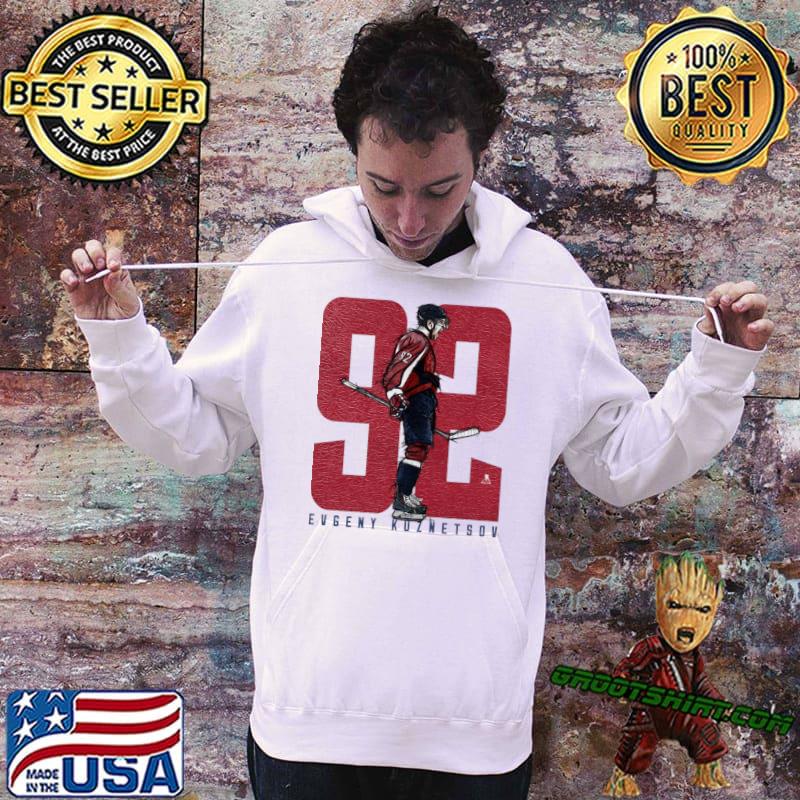 Evgeny Kuznetsov Hockey League For Washington 92 Scream T-Shirt, hoodie,  sweater, long sleeve and tank top