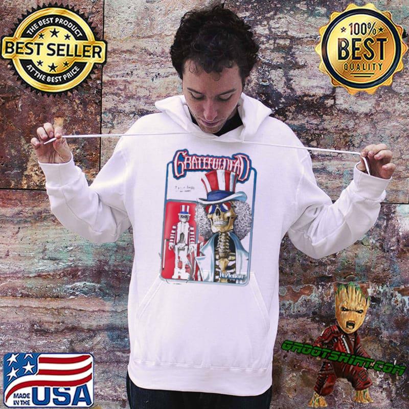 Grateful Dead Uncle Sam Action Figure Skeleton Poster shirt, hoodie,  sweater, long sleeve and tank top