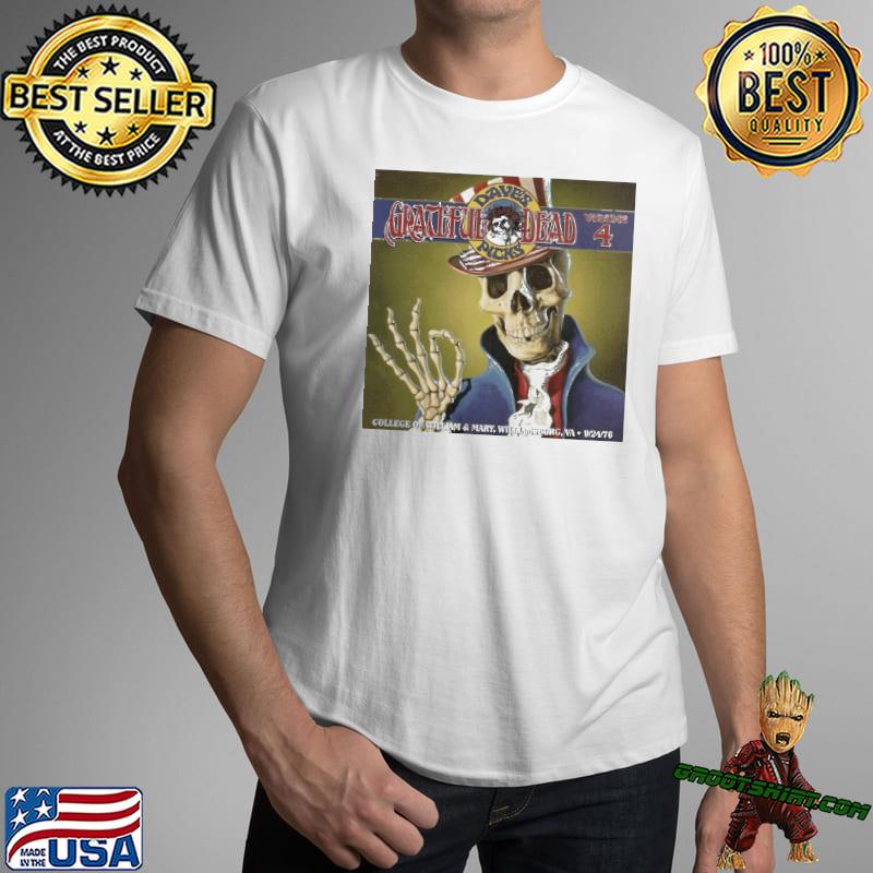 Grateful Dead Uncle Sam Action Figure Skeleton Poster shirt, hoodie,  sweater, long sleeve and tank top