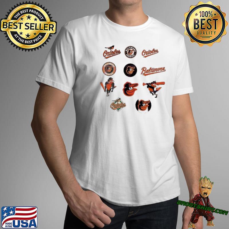 Baltimore orioles T-Shirts, Unique Designs