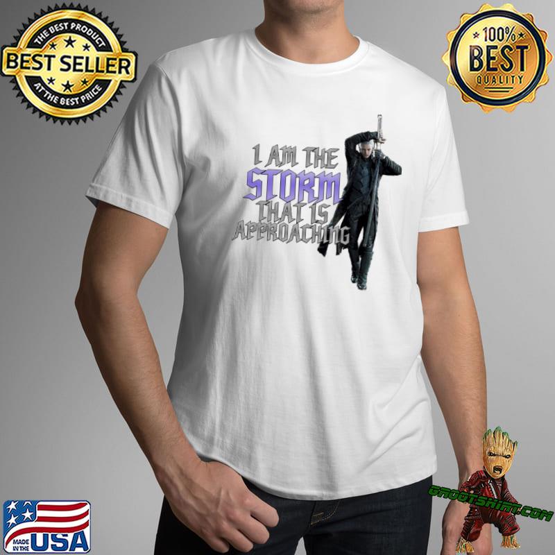 I Am The Storm That Is Approaching Vergil Devil May Cry 5 Special Unisex  T-Shirt - Beeteeshop