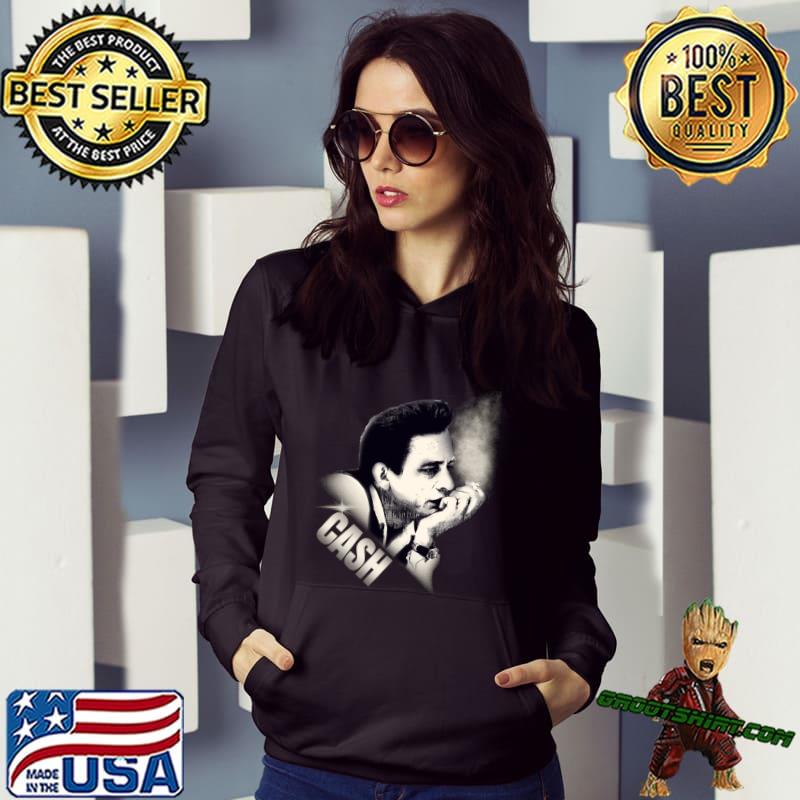 Johnny cash smoking clearance shirt