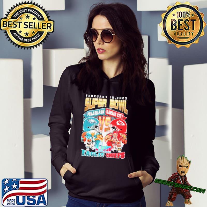 Nice philadelphia Eagles Cartoon Eagles Super Bowl 2023 shirt, hoodie,  sweater, long sleeve and tank top