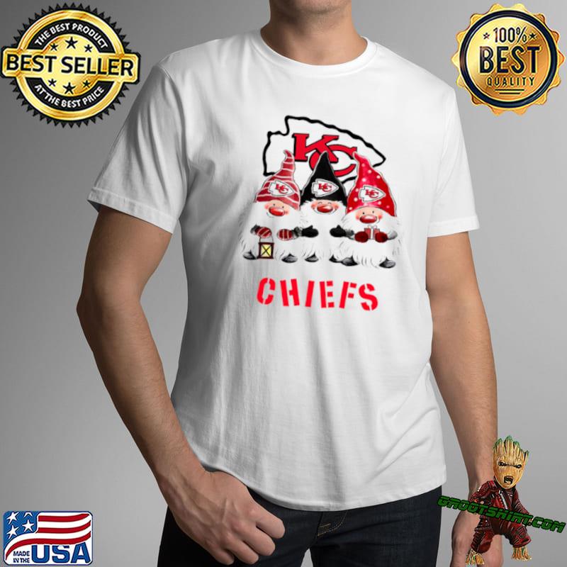 Kansas City Chiefs Team Gnomies Christmas Shirt - High-Quality Printed Brand