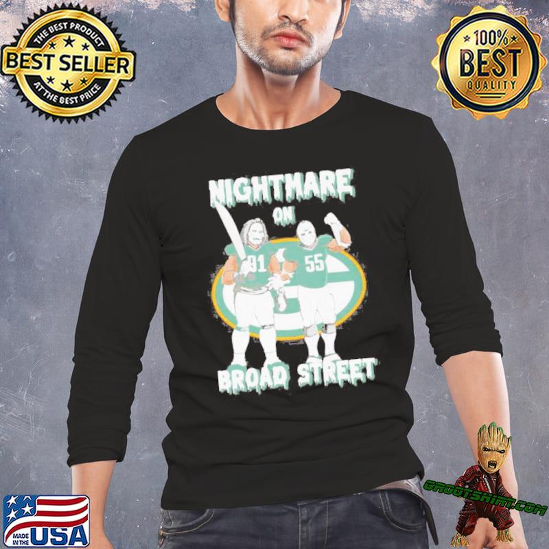 Green Bay Packers Nightmare On Broad Street T-Shirt