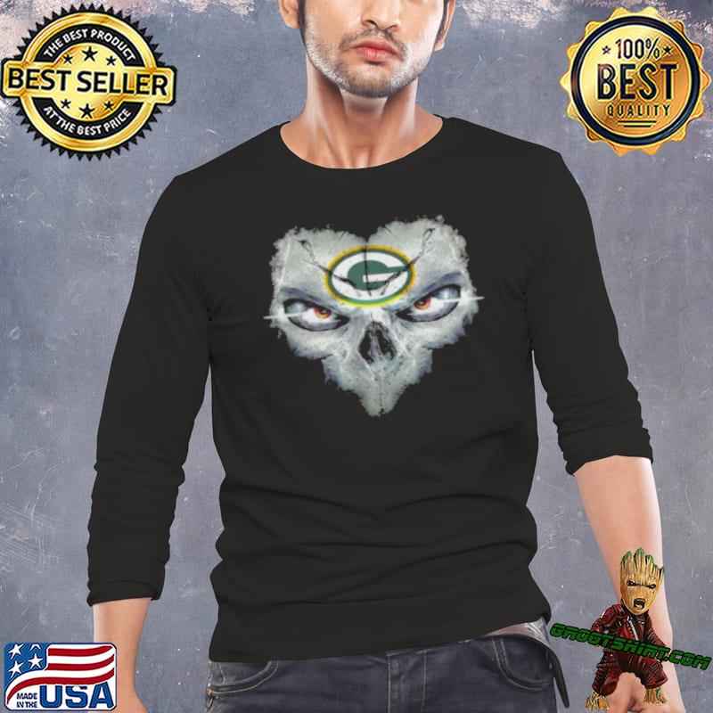 Green Bay Packers skulls of fantasy shirt, hoodie, sweater, long sleeve and  tank top