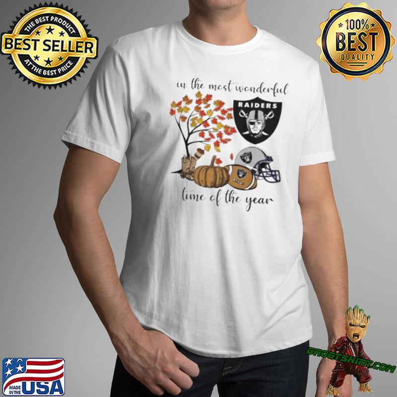 Las Vegas Raiders In The Most Wonderful Time Of The Year shirt