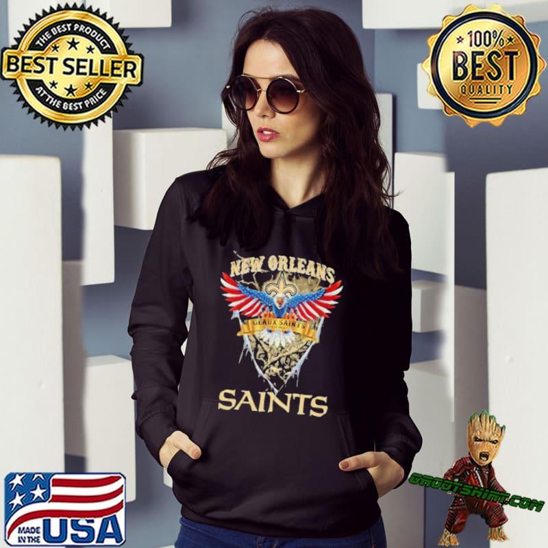 NFL US Eagle Geaux Saints New Orleans Saints T Shirt - Limotees