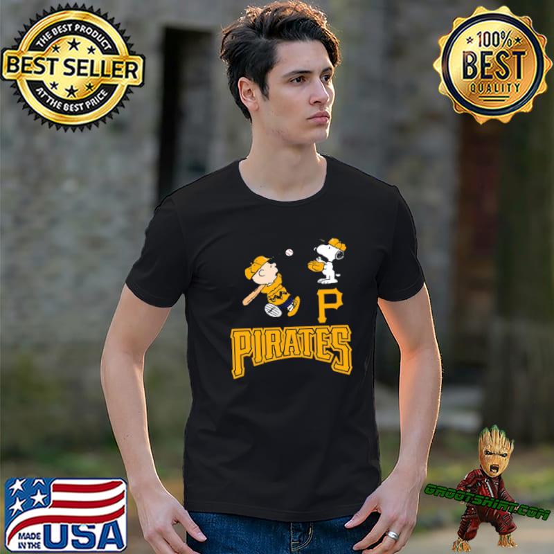 Peanuts Charlie Brown And Snoopy Playing Baseball Pittsburgh Pirates shirt,  hoodie, sweater, long sleeve and tank top