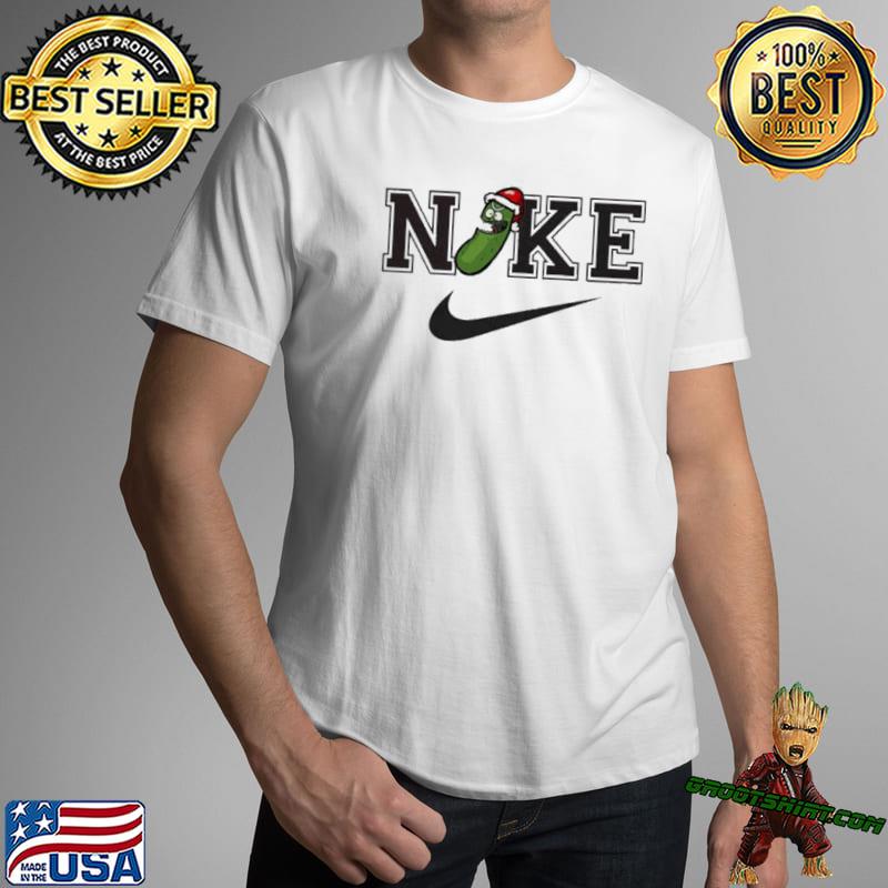 Rick And The top sweater, In and Pickle Nike Shirt, hoodie, Logo sleeve Christmas long Morty tank