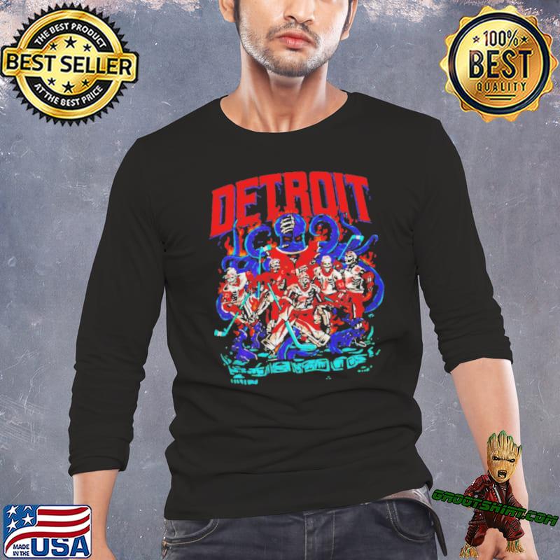 Official Skeleton Detroit Red Wings shirt, hoodie, sweater, long