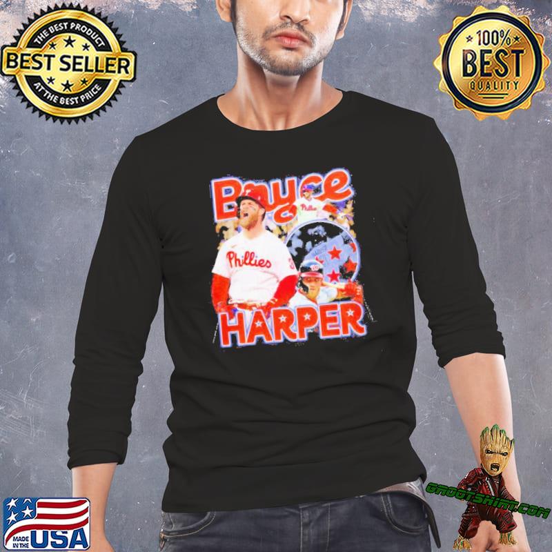 Bryce Harper Dreamathon Long Sleeve T Shirt - Obishirt