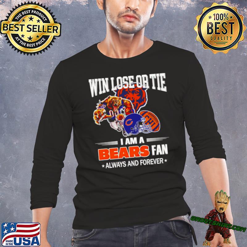 Forever With Chicago Bears Not Just When We Win T-Shirt - T-shirts Low Price