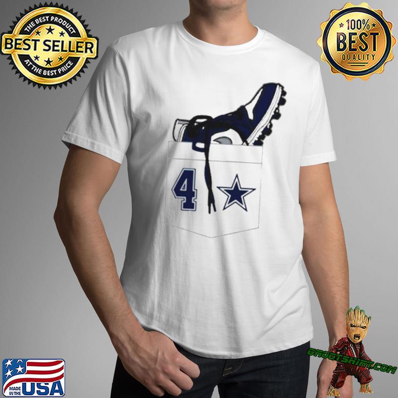 Dak Prescott Dallas Cowboys Jordan Brand Name & Number T-Shirt