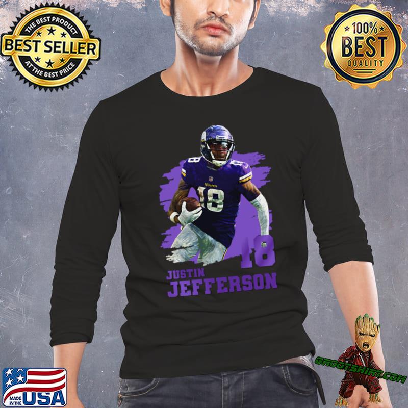 Justin Jefferson Minnesota Vikings football T-shirt, hoodie, sweater, long  sleeve and tank top