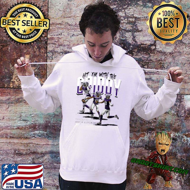 Justin Jefferson Griddy Dance signature shirt, hoodie, sweater, long sleeve  and tank top