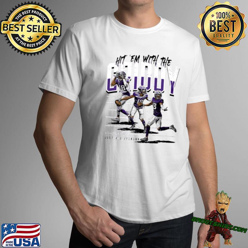 Best Justin Jefferson Griddy shirt, hoodie, sweater, long sleeve and tank  top