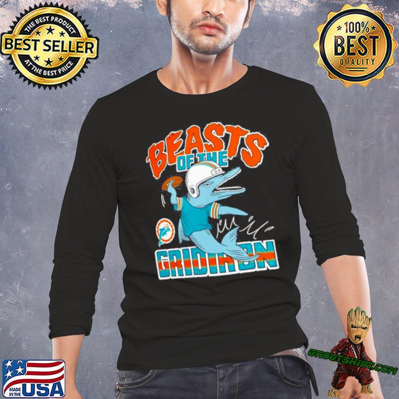 Miami Dolphins Beasts Of The Gridiron T-shirt,Sweater, Hoodie, And Long  Sleeved, Ladies, Tank Top