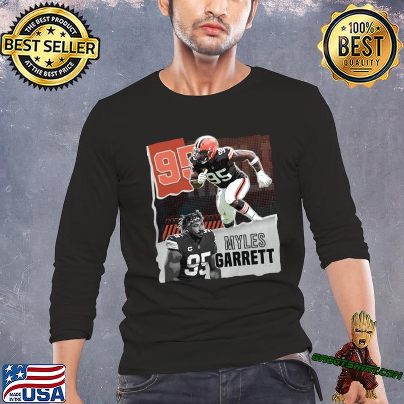 Myles Garrett American football defensive end cleveland browns T-Shirt,  hoodie, sweater, long sleeve and tank top